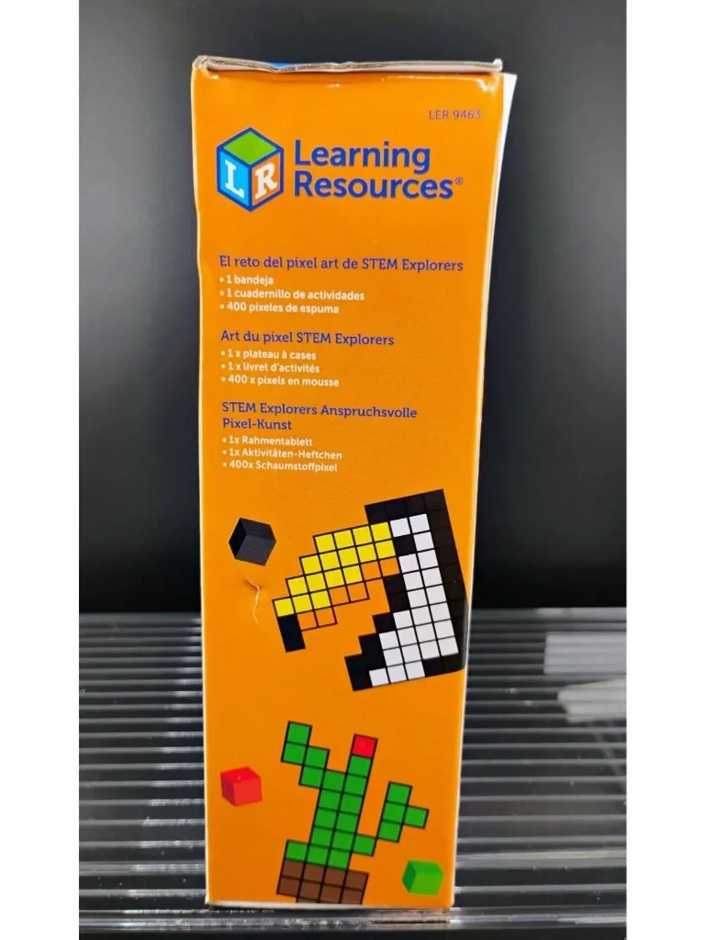 STEM Explorers Pixel Art Challenge Ages 5+ 402 Pieces LER 9463